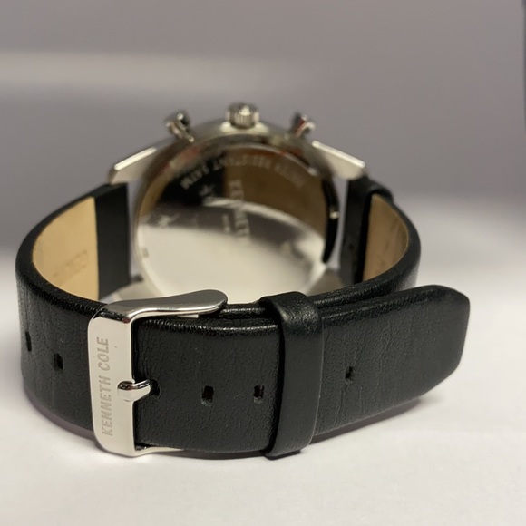Kenneth Cole chronograph leather strap men’s watch - Picture 2 of 6